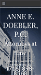 Mobile Screenshot of annedoeblerpc.com